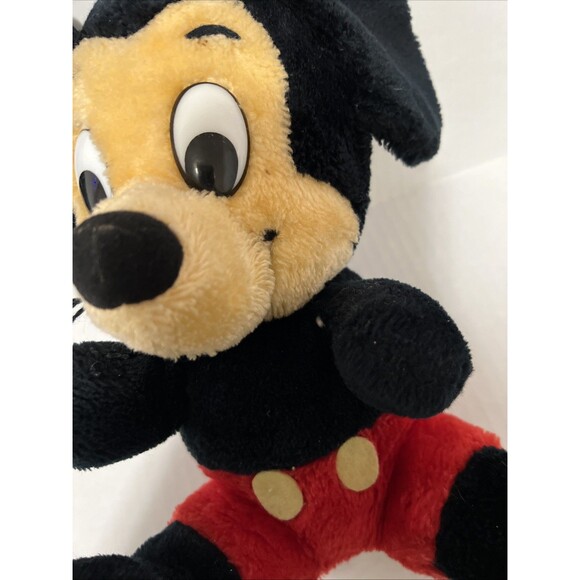 Mickey Mouse Disney Vintage Sitting Plush - Picture 5 of 9